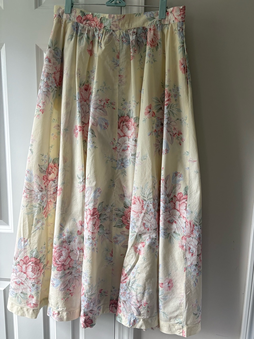Lauren Ralph Lauren Vintage Floral Midi Skirt - Picture 2 of 8